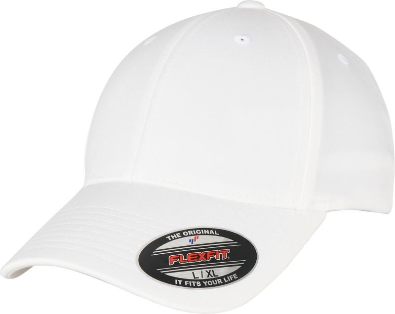 Flexfit 6277AS 6 panelová kšiltovka "Alpha Shape" 55.77AS white