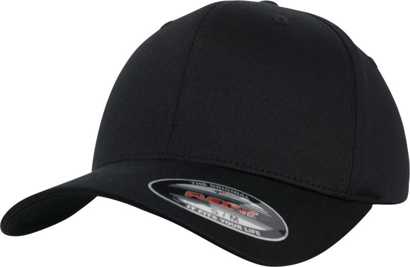 Flexfit 6277OC 6 panelová kšiltovka z&nbsp;bio bavlny 55.77OC black - Dámské oblečení doplňky klobouky a&nbsp;kšiltovky