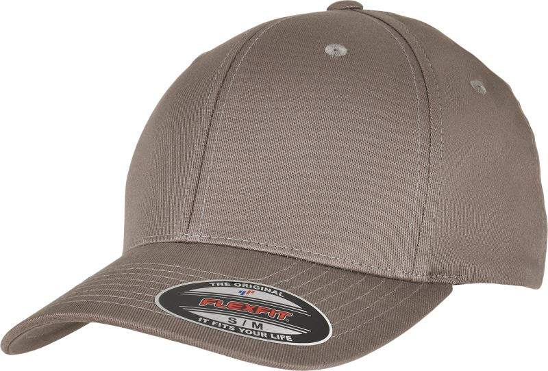 Flexfit 6277OC 6 panelová kšiltovka z bio bavlny 55.77OC pale grey