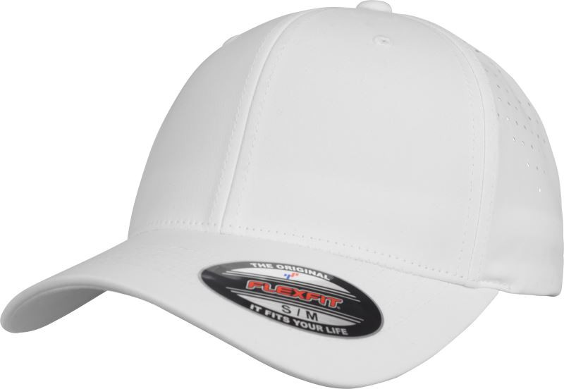 Flexfit 6277RP 6 panelová recyklovaná Flexfit kšiltovka 55.77RP white
