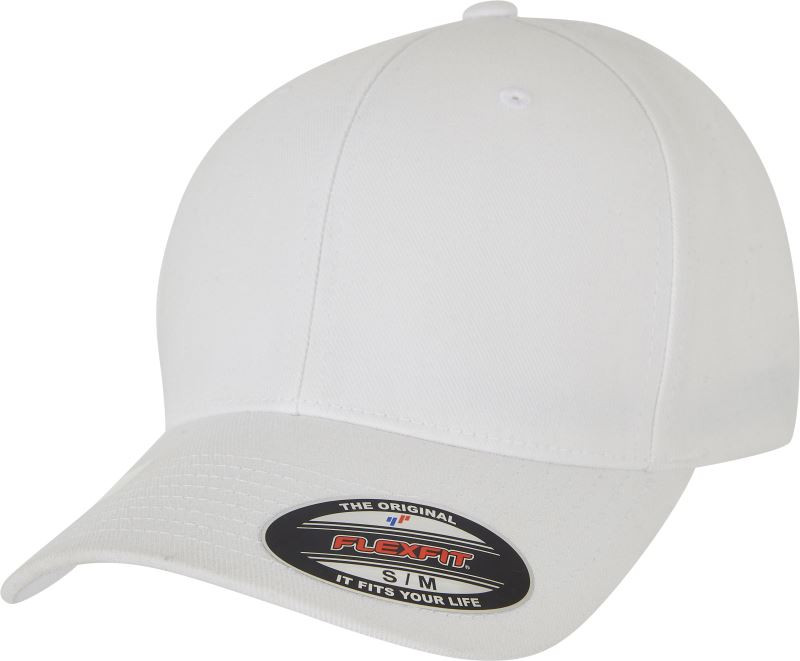 Flexfit 6277WR 6 panelová kšiltovka "Waterrepellent" 55.77WR white