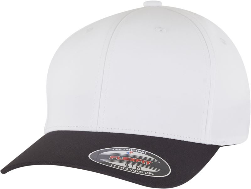 Flexfit 9295 6 panelová kšiltovka "Water Repellent" 55.9295 black/white