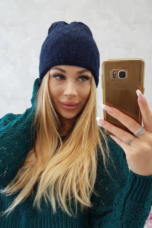 Čepice Agata K222 námořnická modrá