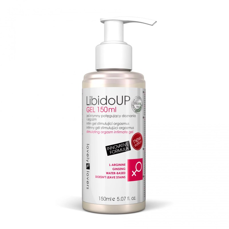 Lubrikační gel LibidoUp Gel Innovative Formula 150ml - Lovely Lovers - Dámské oblečení doplňky ostatní