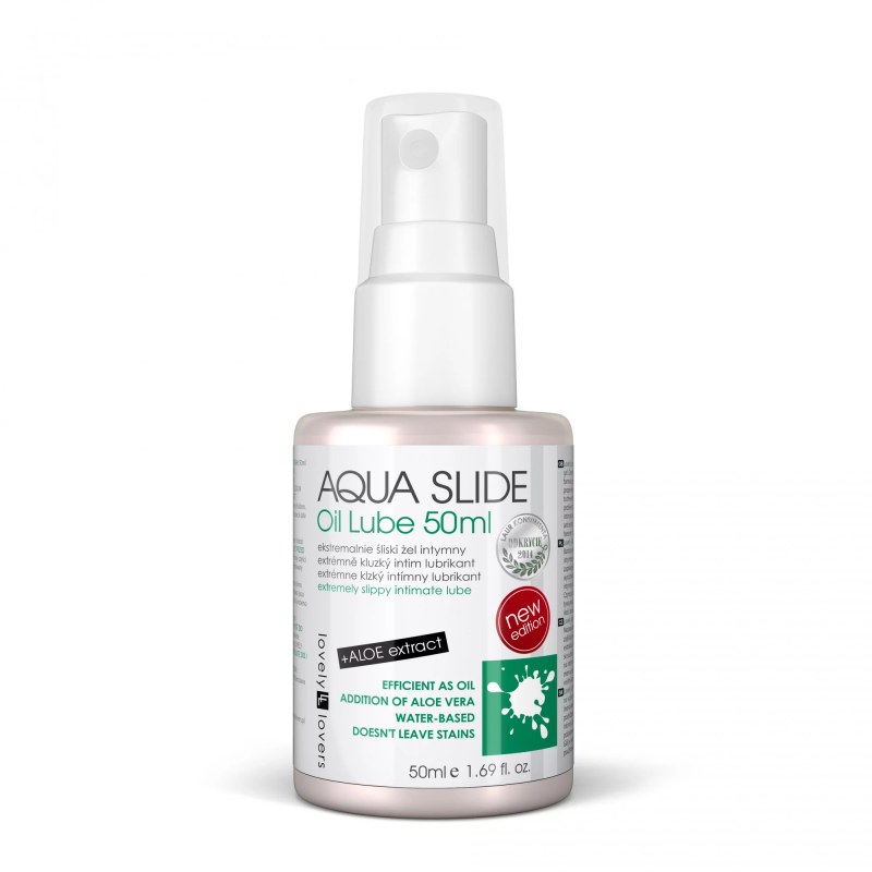 Lubrikační gel Aqua Slide Oil Lube 50ml - Lovely Lovers - Dámské oblečení doplňky ostatní