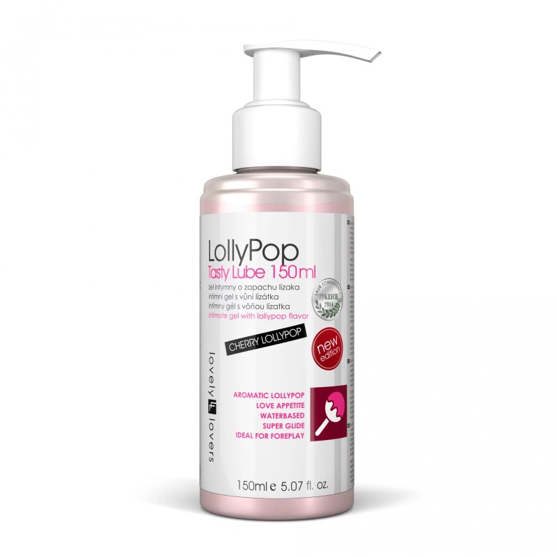 Lubrikační gel LollyPop Tasty Lube 150ml - Lovely Lovers - Dámské oblečení doplňky ostatní