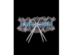 Podvazek PW-27 bílomodrá - Julimex 7478169