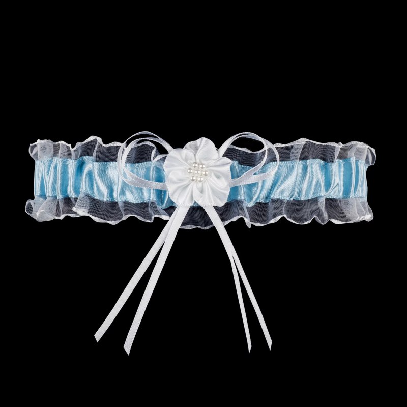 Podvazek PW-18 modrá - Julimex - Dámské oblečení doplňky pásky na stehna