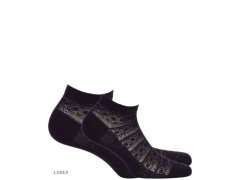 Ažurové dámské ponožky s lurexem