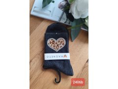 Dámské ponožky s aplikací 2406B