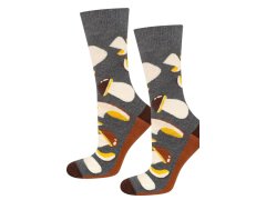 Ponožky ve sklenici - Sušené hřiby