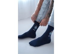 PÁNSKÉ PONOŽKY AVANGARD MEDVÍDEK V MODRÉ MIKINĚ 0125.109