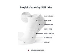 Nohy Steven art.157 Supima Terry 35-46