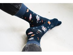 Ponožky 084-014 navy blue - Steven