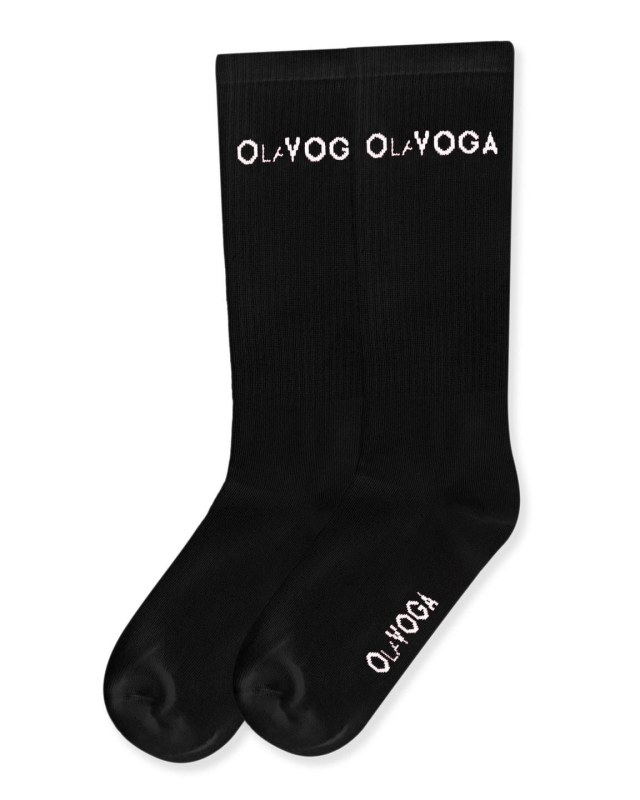 Dámské klasické ponožky 279336 černé - Ola Voga - Dámské oblečení doplňky ponožky