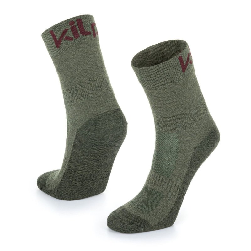 Ponožky Lirin-u khaki - Kilpi - Dámské oblečení doplňky ponožky