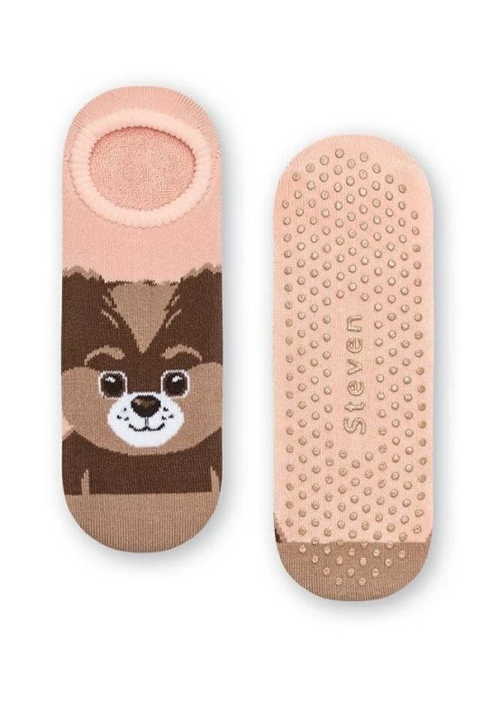Dámské ponožky art.132 Frotte ABS medvěd - Steven