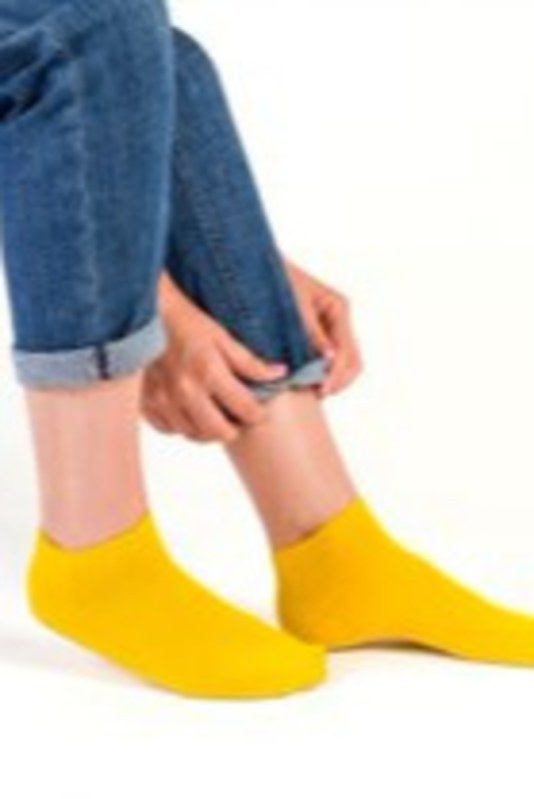 Hladké dámské ponožky 052 - Dámské oblečení doplňky ponožky