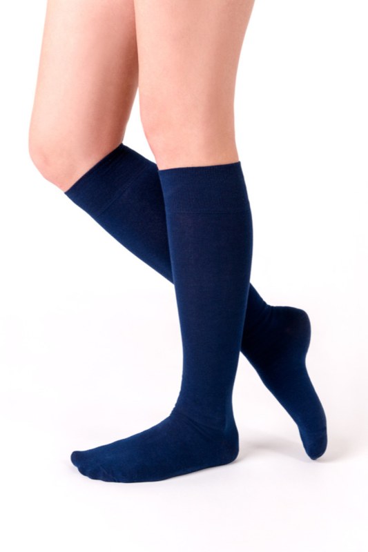Bavlněné podkolenky 072 - Dámské oblečení doplňky ponožky