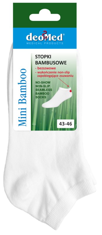Ponožky MINI BAMBOO NON-SLIP - Dámské oblečení doplňky ponožky