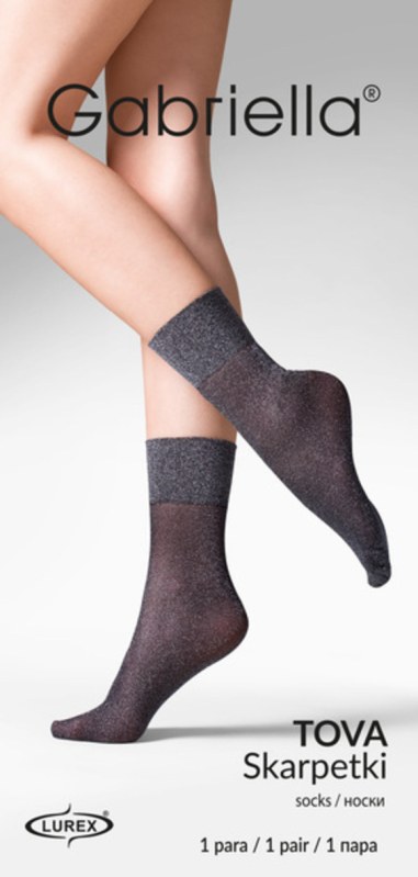 Dámské ponožky vzor TOVA - Dámské oblečení doplňky ponožky
