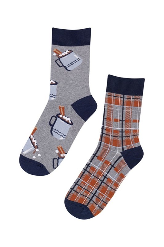 Vzorované ponožky FUNKY - Dámské oblečení doplňky ponožky