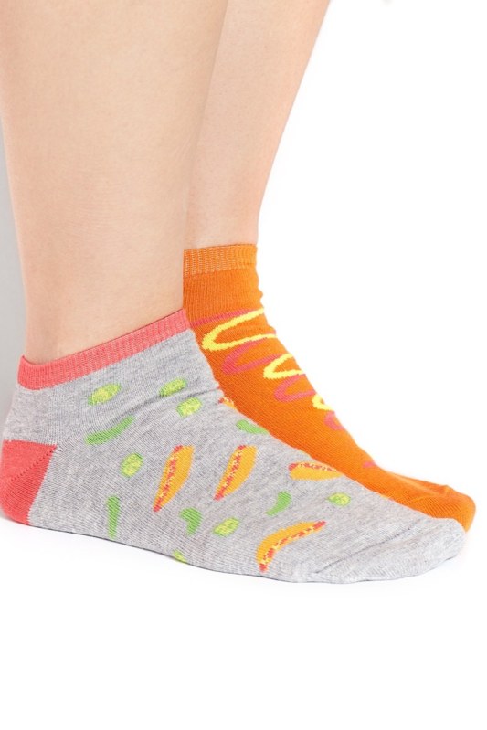 Nepárové ponožky SOXO GOOD STUFF - Hot dog - ponožky
