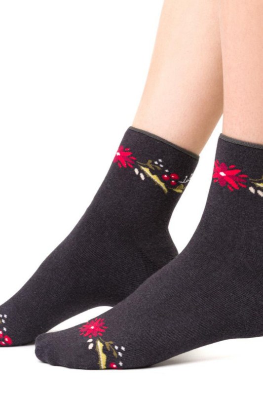 Dámské froté ponožky 123 - Dámské oblečení doplňky ponožky