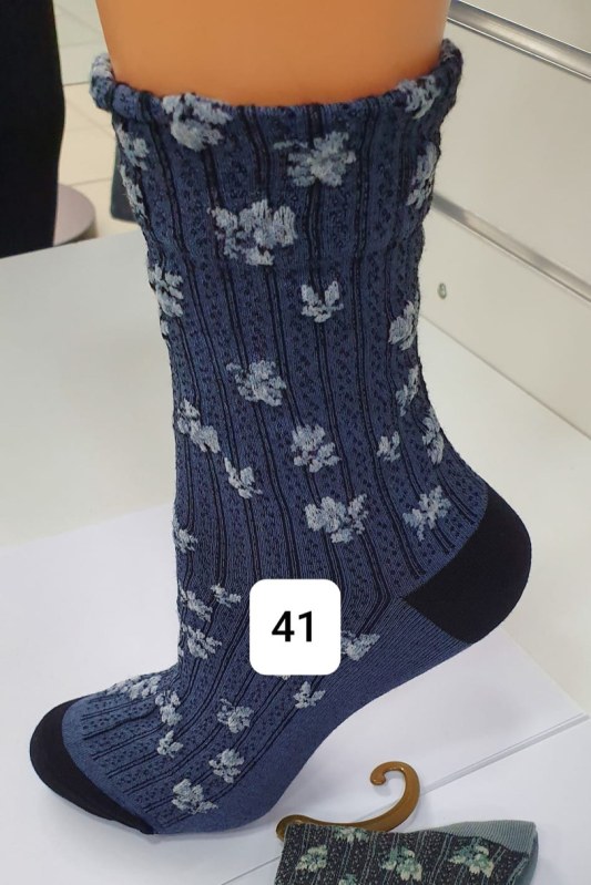 Dámské vzorované ponožky WZ41 - Dámské oblečení doplňky ponožky