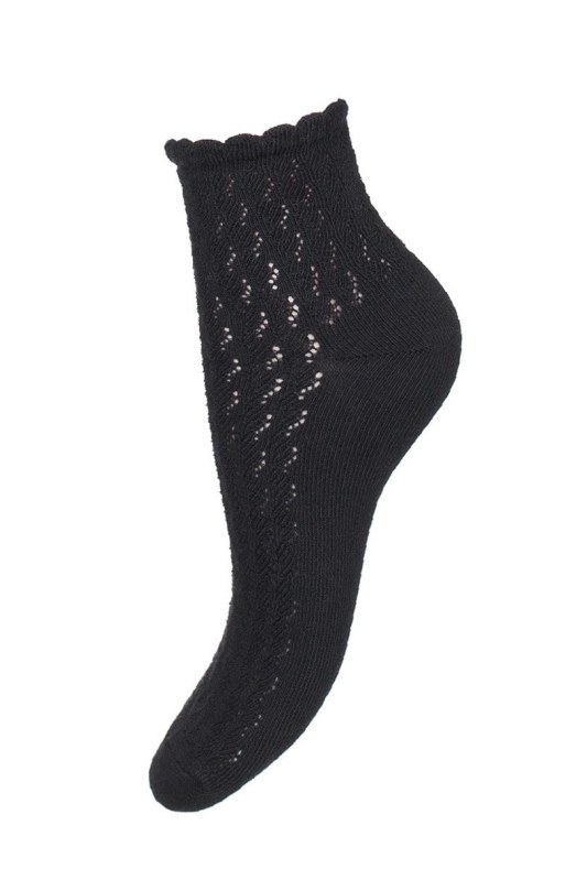 Dámské ažurové ponožky - Dámské oblečení doplňky ponožky