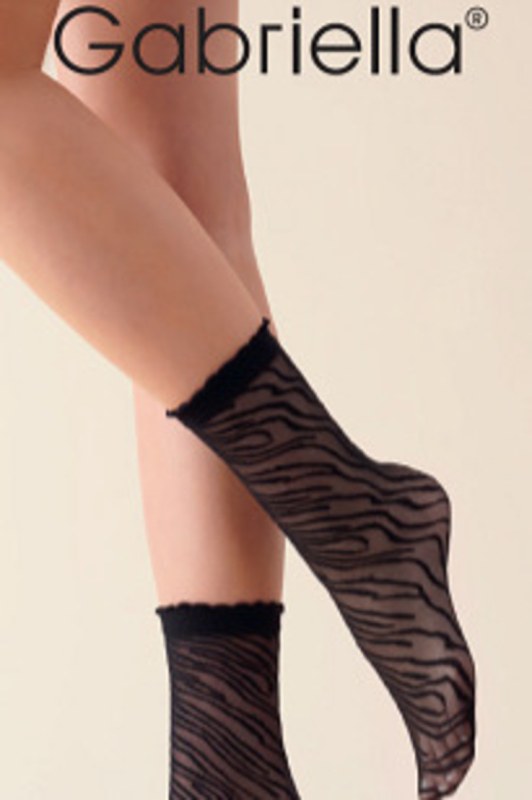 Dámské vzorované ponožky AMA - Dámské oblečení doplňky ponožky