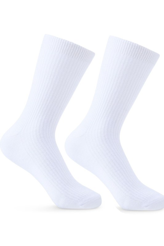 Dámské ponožky - úzké žebrování