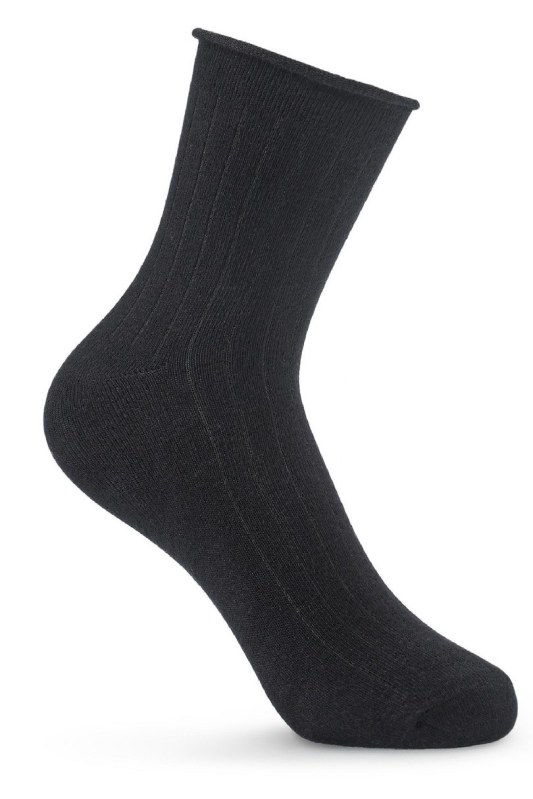 Dámské ponožky - široké žebrování - Dámské oblečení doplňky ponožky