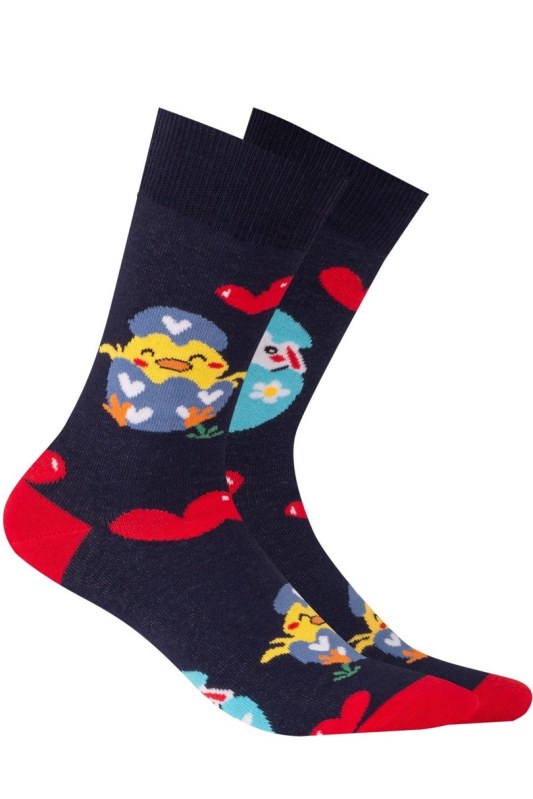 Vzorované ponožky U04.156 - Dámské oblečení doplňky ponožky