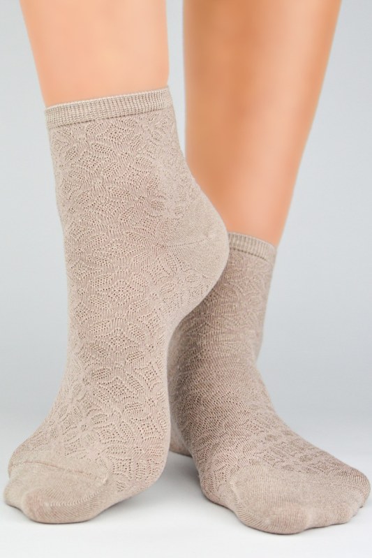 Dámské viskózové ponožky s hedvábím ST041 - Dámské oblečení doplňky ponožky