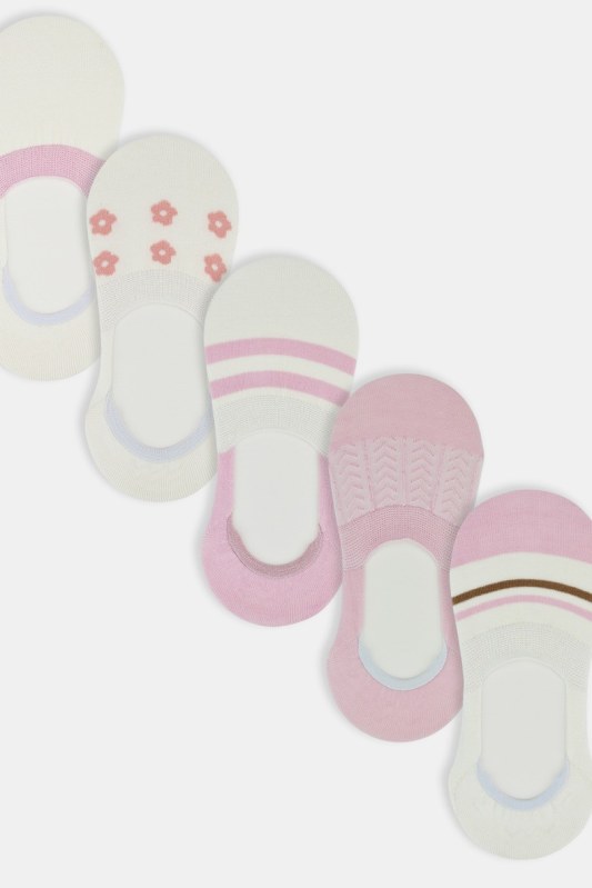 Nízké ponožky baleríny se silikonem SN015 - Dámské oblečení doplňky ponožky