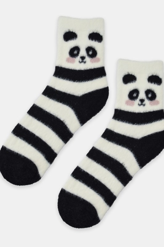 PANDY NADÝCHANÉ PONOŽKY SB093 PANDY NADÝCHANÉ PONOŽKY SB093 - Dámské oblečení doplňky ponožky