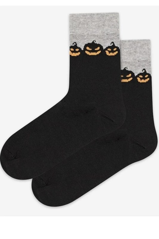 DÁMSKÉ VZOROVANÉ PONOŽKY U84.01P - Dámské oblečení doplňky ponožky