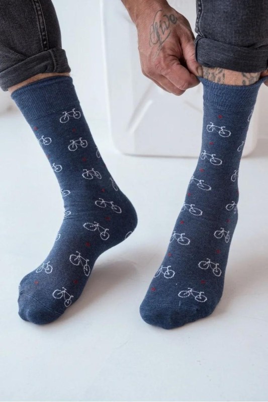 PÁNSKÉ PONOŽKY AVANGARD SMALL BICYCLES 0125.107 - Dámské oblečení doplňky ponožky