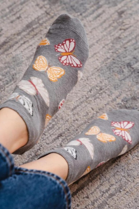 DÁMSKÉ LETNÍ PONOŽKY 114 - Dámské oblečení doplňky ponožky