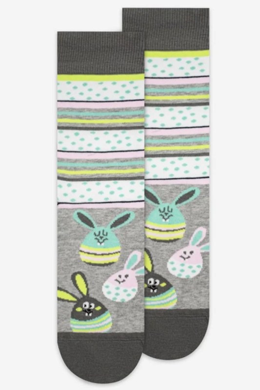 VELIKONOČNÍ VZOROVANÉ PONOŽKY U04.156