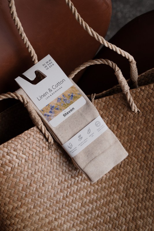 Dámské ponožky s&nbsp;plátnem 194 - Dámské oblečení doplňky ponožky