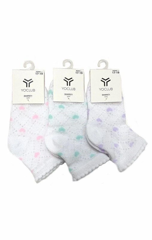 YOCLUB SKL-0014 Ažurové ponožky 17-34 - Dámské oblečení doplňky ponožky