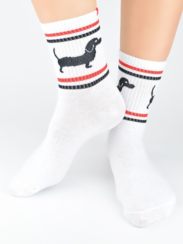 Ponožky Noviti SB153 Dog 35-42 - Dámské oblečení doplňky ponožky