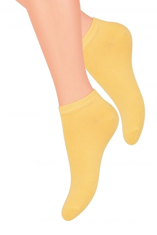 Hladké dámské ponožky Steven art.052 - Dámské oblečení doplňky ponožky