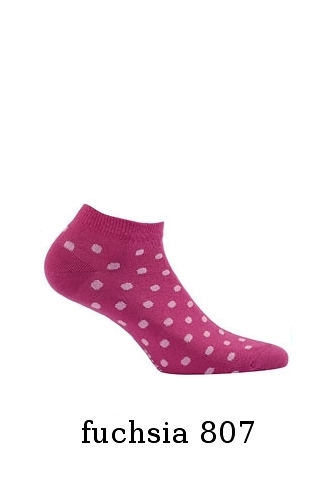 Dámské vzorované kotníkové ponožky Wola Perfect Woman W81.01P - Dámské oblečení doplňky ponožky