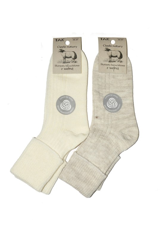 Dámské netlačící ponožky Intenso Vlna 1207 35-40 - Dámské oblečení doplňky ponožky