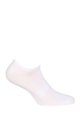 Hladké dámské kotníkové ponožky Wola W81.401 Tencel - Dámské oblečení doplňky ponožky