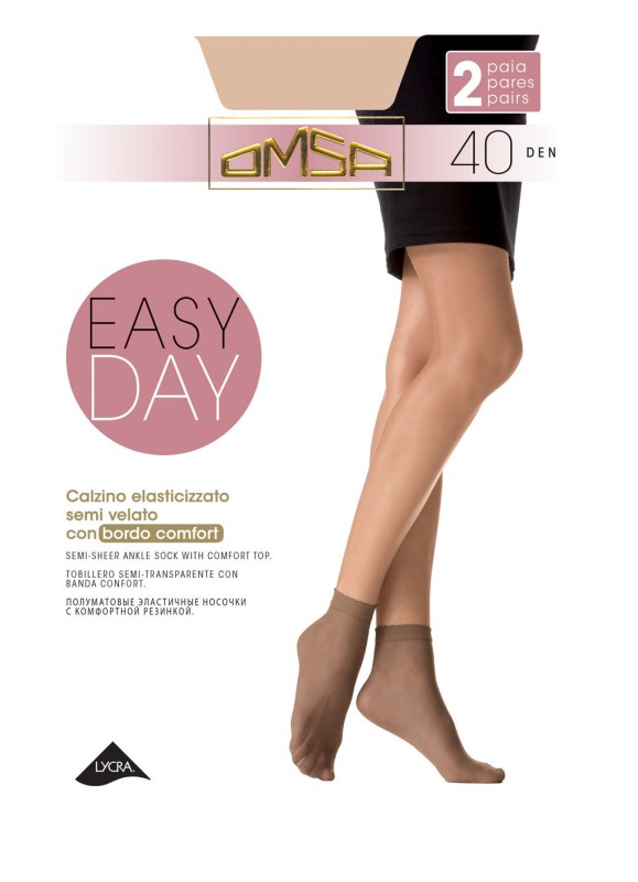 Dámské ponožky Omsa Easy Day 40 den A´2