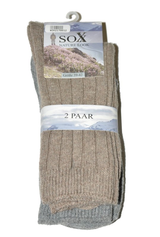 Ponožky WiK 21700 Nature Look Sox A´2 - Dámské oblečení doplňky ponožky
